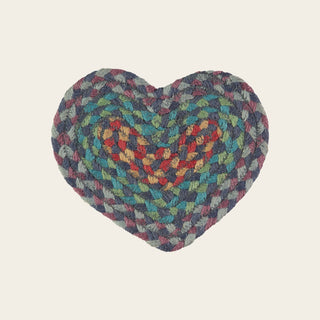 Organic Jute Heart Coasters