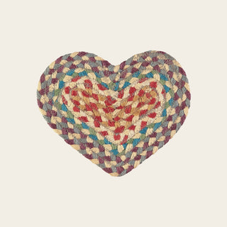Organic Jute Heart Coasters