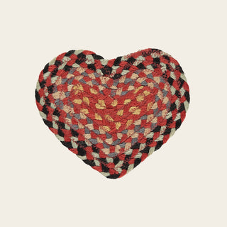Organic Jute Heart Coasters