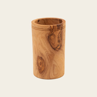 Olive Wood Utensil Holder